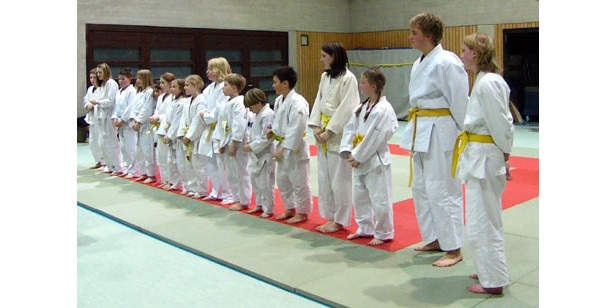 Gürtelprüfung im März 2005