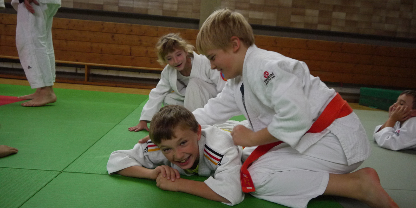 Großes Training – viel Spaß