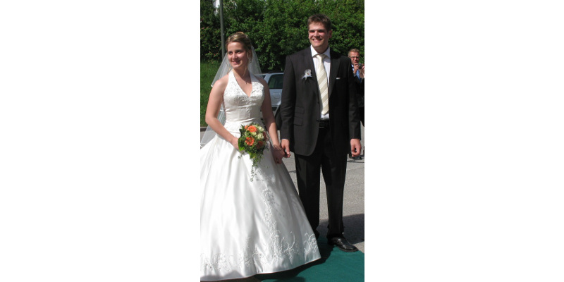 Stephan und Bärbel haben geheiratet
