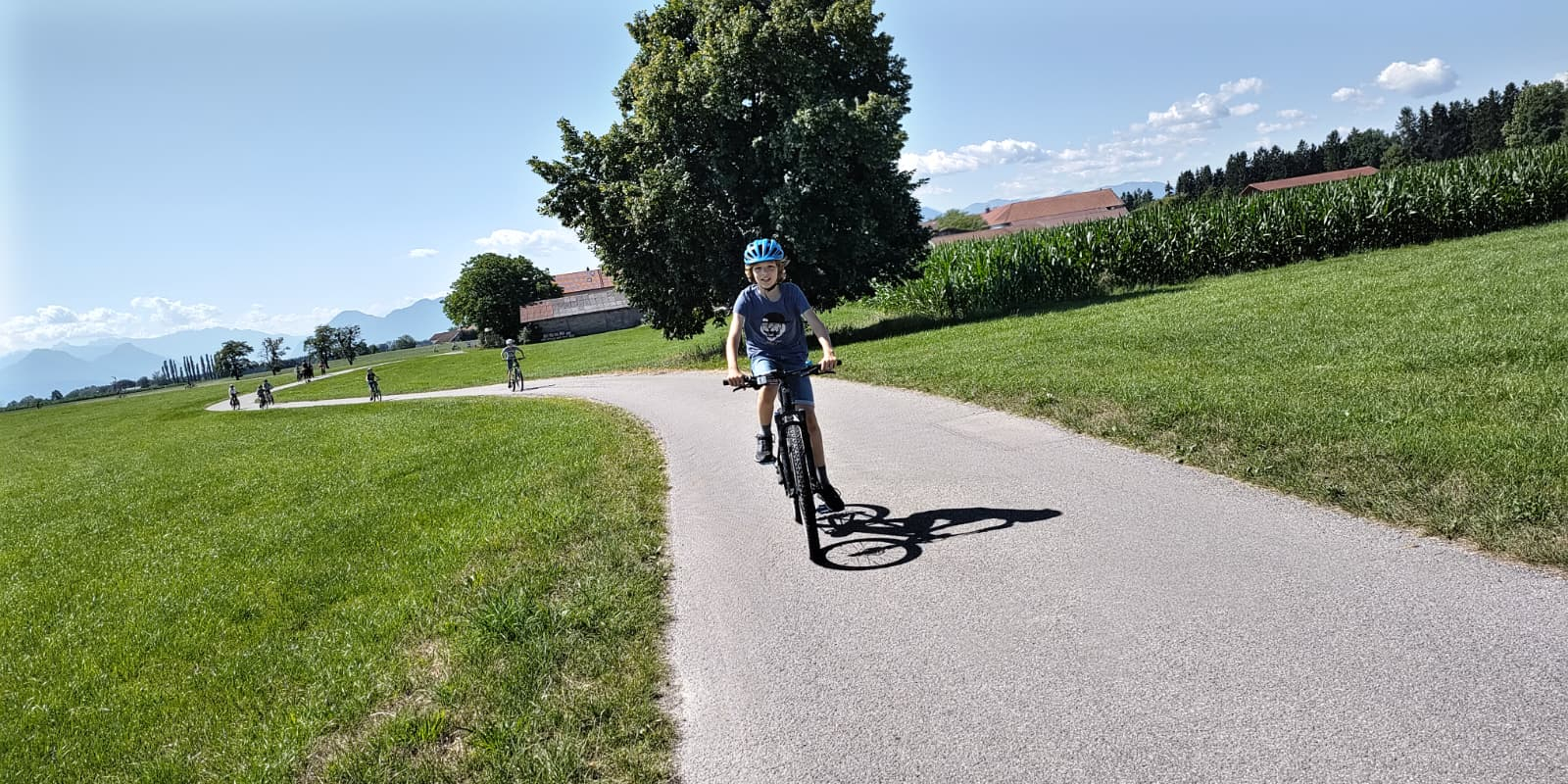 Ausflug zum Filzenklas – gemeinsamer Radltag unserer Judokas